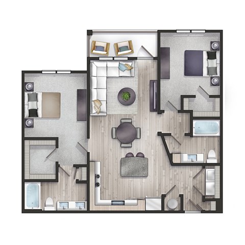 The Bourbonette at Tapestry Turfway in Florence, KY